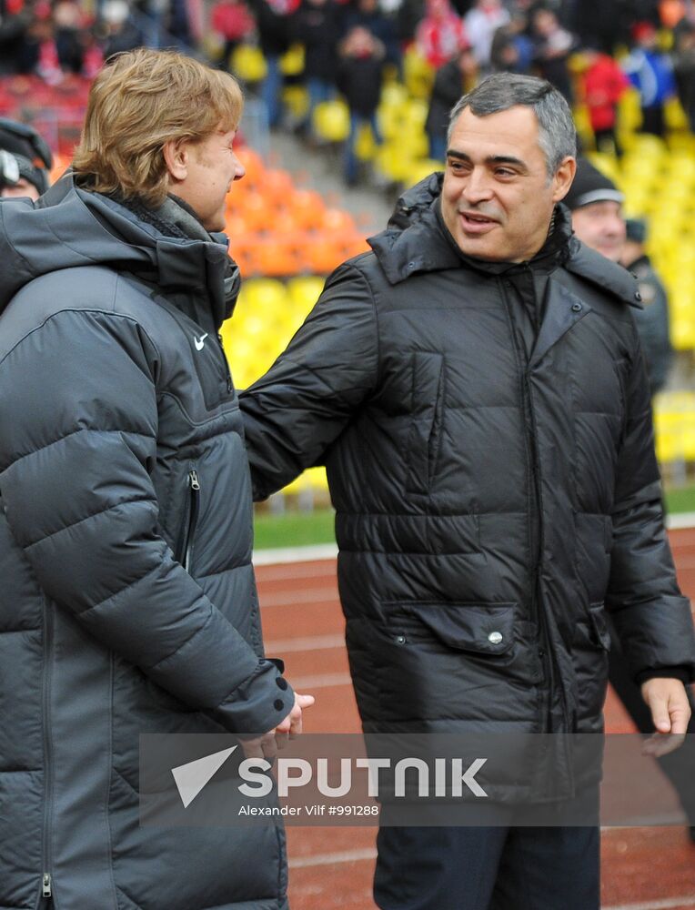 Russian Football Premier League. Spartak Moscow vs. Lokomotiv