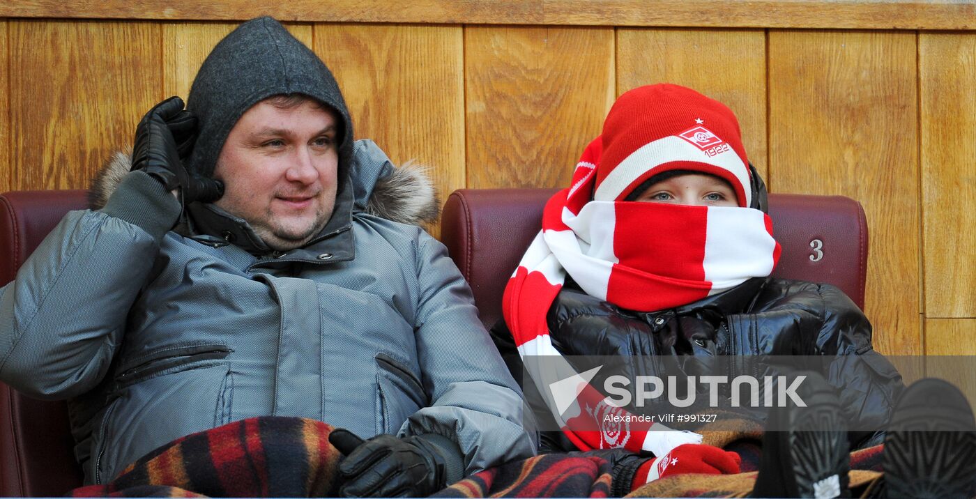 Russian Football Premier League. Spartak Moscow vs. Lokomotiv
