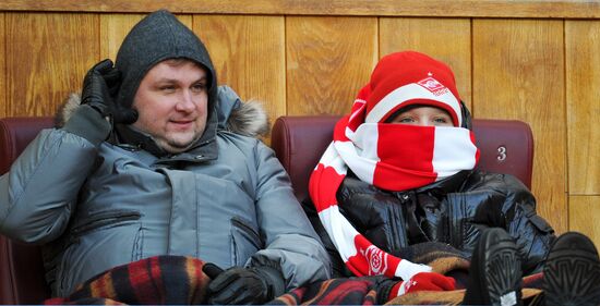Russian Football Premier League. Spartak Moscow vs. Lokomotiv