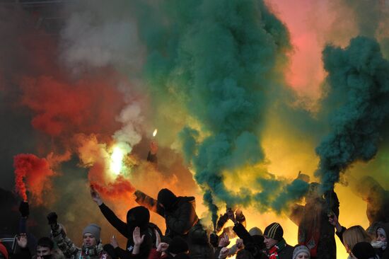 Russian Football Premier League. Spartak Moscow vs. Lokomotiv