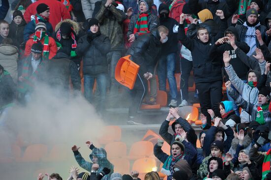Russian Football Premier League. Spartak Moscow vs. Lokomotiv