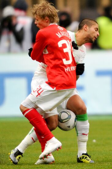 Russian Football Premier League. Spartak Moscow vs. Lokomotiv