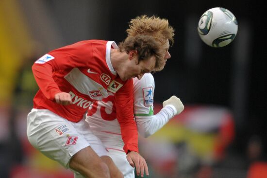 Russian Football Premier League. Spartak Moscow vs. Lokomotiv