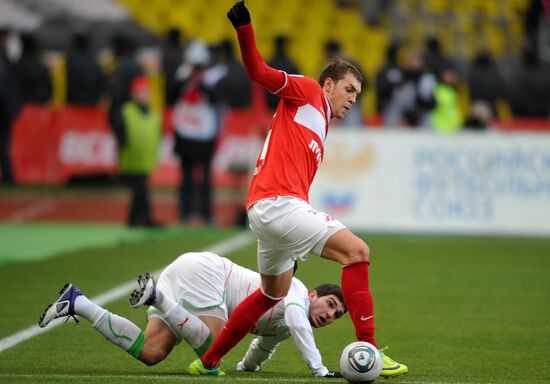Russian Football Premier League. Spartak Moscow vs. Lokomotiv