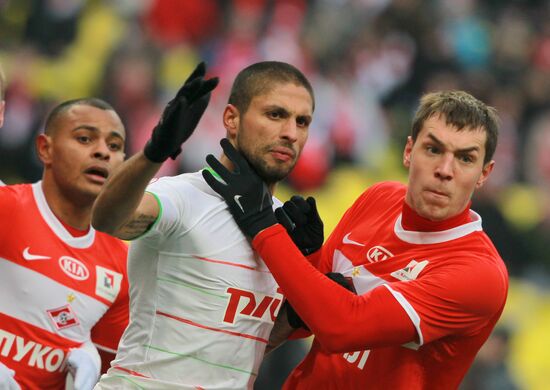 Russian Football Premier League. Spartak Moscow vs. Lokomotiv