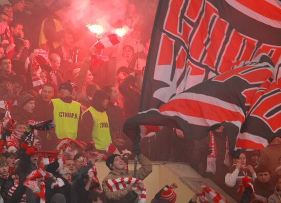 Russian Football Premier League. Spartak Moscow vs. Lokomotiv