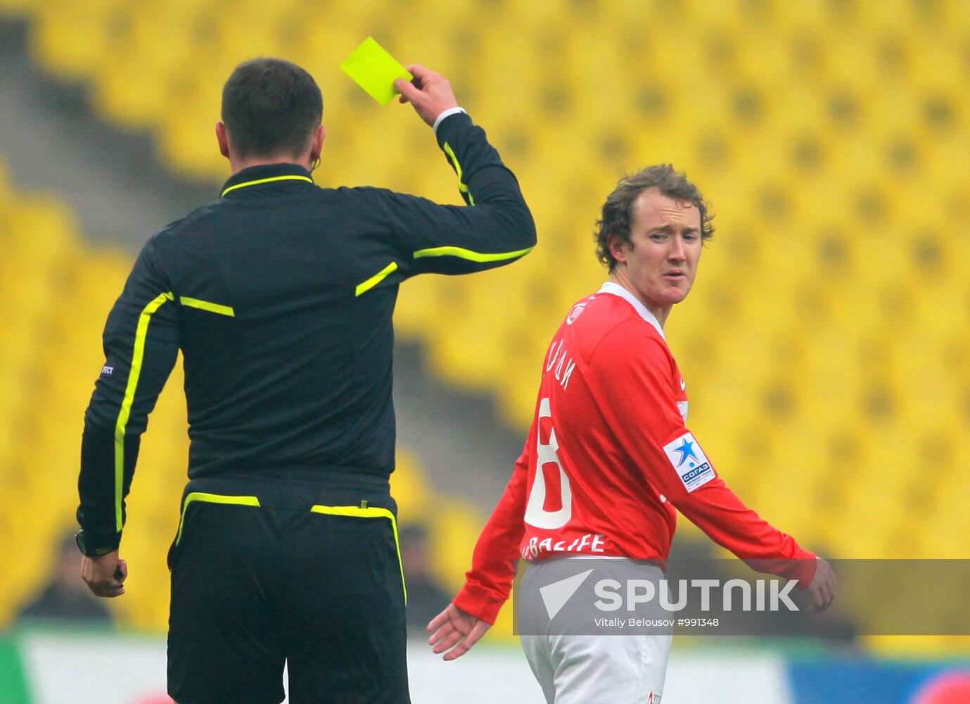 Russian Football Premier League. Spartak Moscow vs. Lokomotiv