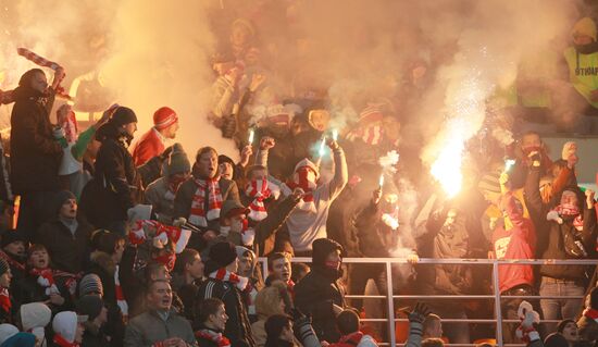 Russian Football Premier League. Spartak Moscow vs. Lokomotiv