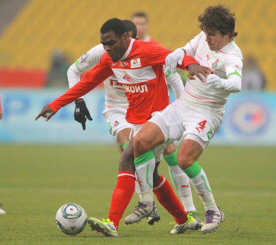 Russian Football Premier League. Spartak Moscow vs. Lokomotiv
