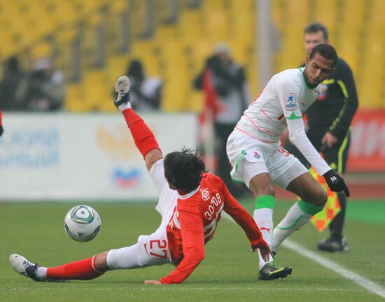 Russian Football Premier League. Spartak Moscow vs. Lokomotiv