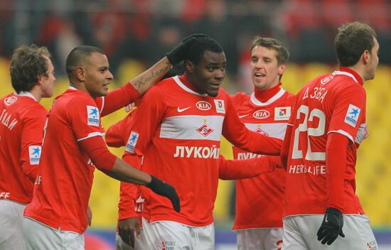 Russian Football Premier League. Spartak Moscow vs. Lokomotiv
