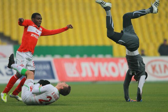 Russian Football Premier League. Spartak Moscow vs. Lokomotiv