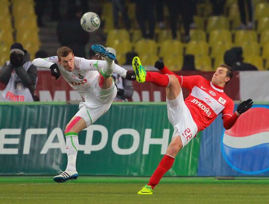 Russian Football Premier League. Spartak Moscow vs. Lokomotiv