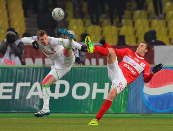Russian Football Premier League. Spartak Moscow vs. Lokomotiv