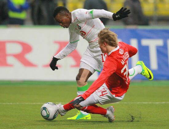 Russian Football Premier League. Spartak Moscow vs. Lokomotiv