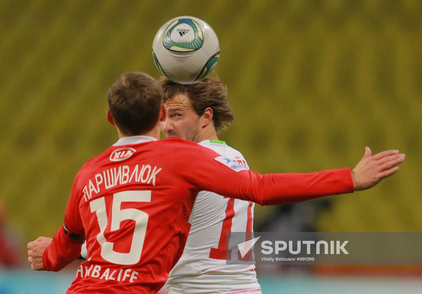 Russian Football Premier League. Spartak Moscow vs. Lokomotiv