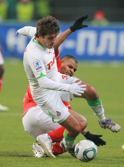 Russian Football Premier League. Spartak Moscow vs. Lokomotiv