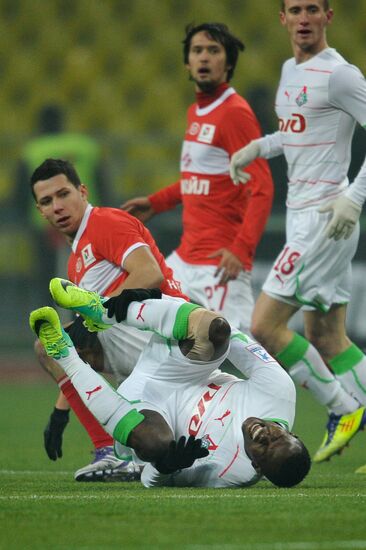 Russian Football Premier League. Spartak Moscow vs. Lokomotiv