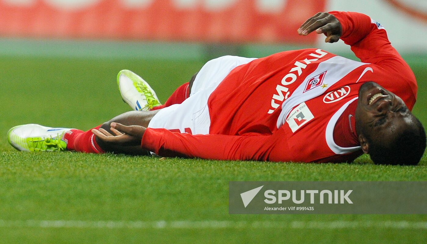Russian Football Premier League. Spartak Moscow vs. Lokomotiv