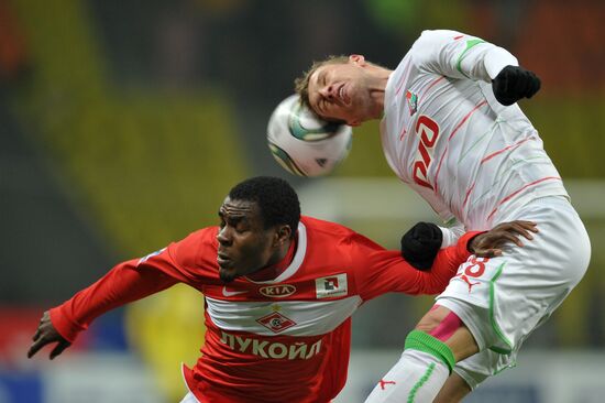 Russian Football Premier League. Spartak Moscow vs. Lokomotiv