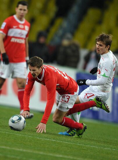 Russian Football Premier League. Spartak Moscow vs. Lokomotiv