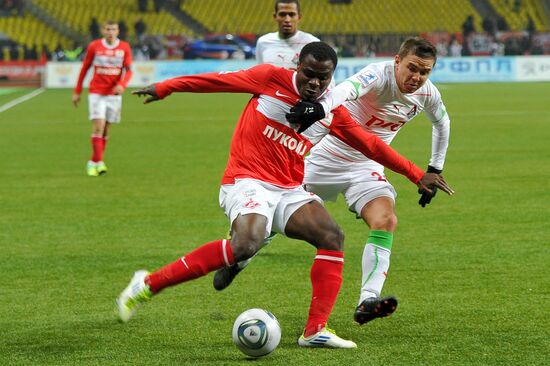 Russian Football Premier League. Spartak Moscow vs. Lokomotiv