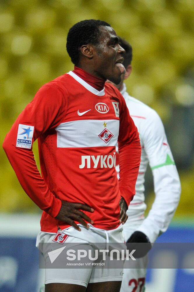Russian Football Premier League. Spartak Moscow vs. Lokomotiv