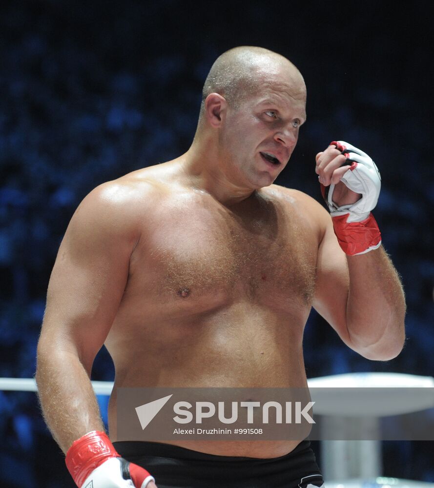 Fedor Emelianenko vs. Jeff Monson mixed martial arts match