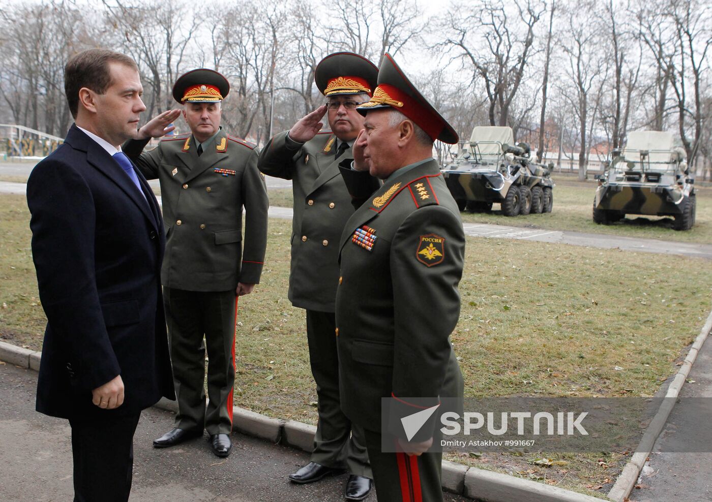 D.Medvedev's working visit to Vladikavkaz