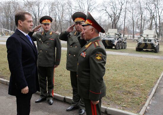 D.Medvedev's working visit to Vladikavkaz