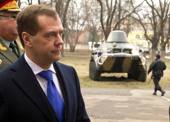 D.Medvedev's working visit to Vladikavkaz