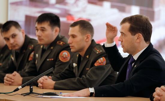 Dmitry Medvedev visits Vladikavkaz