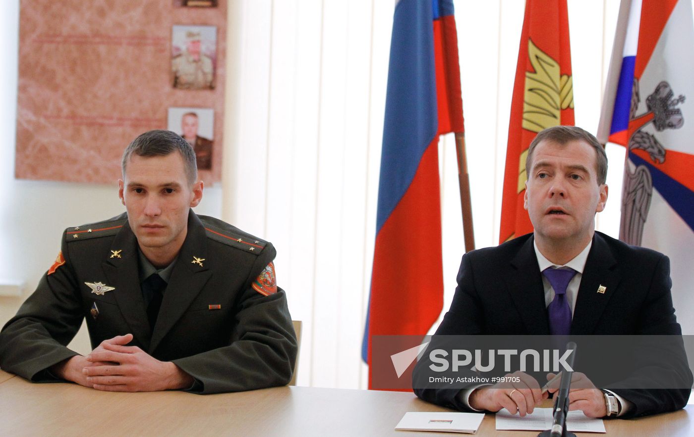 Dmitry Medvedev visits Vladikavkaz