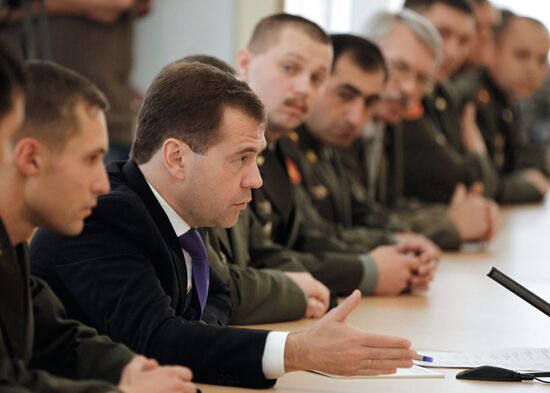 Dmitry Medvedev visits Vladikavkaz