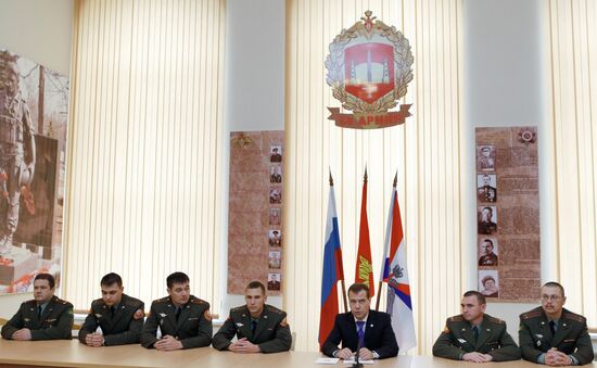 Dmitry Medvedev visits Vladikavkaz