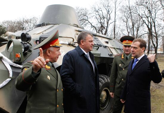 Dmitry Medvedev visits Vladikavkaz