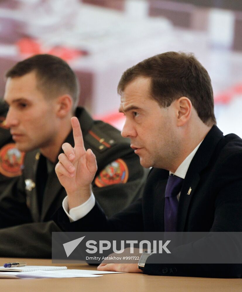 Dmitry Medvedev visits Vladikavkaz