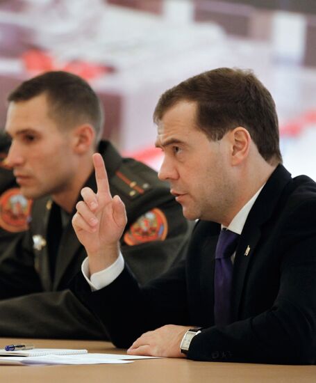 Dmitry Medvedev visits Vladikavkaz