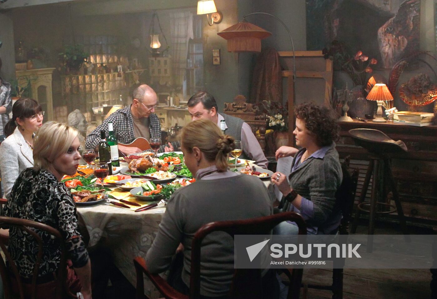 Shooting of Avdotya Smirnova's movie "Kokoko"