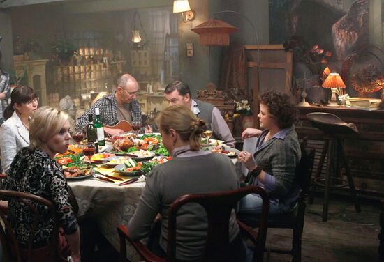 Shooting of Avdotya Smirnova's movie "Kokoko"