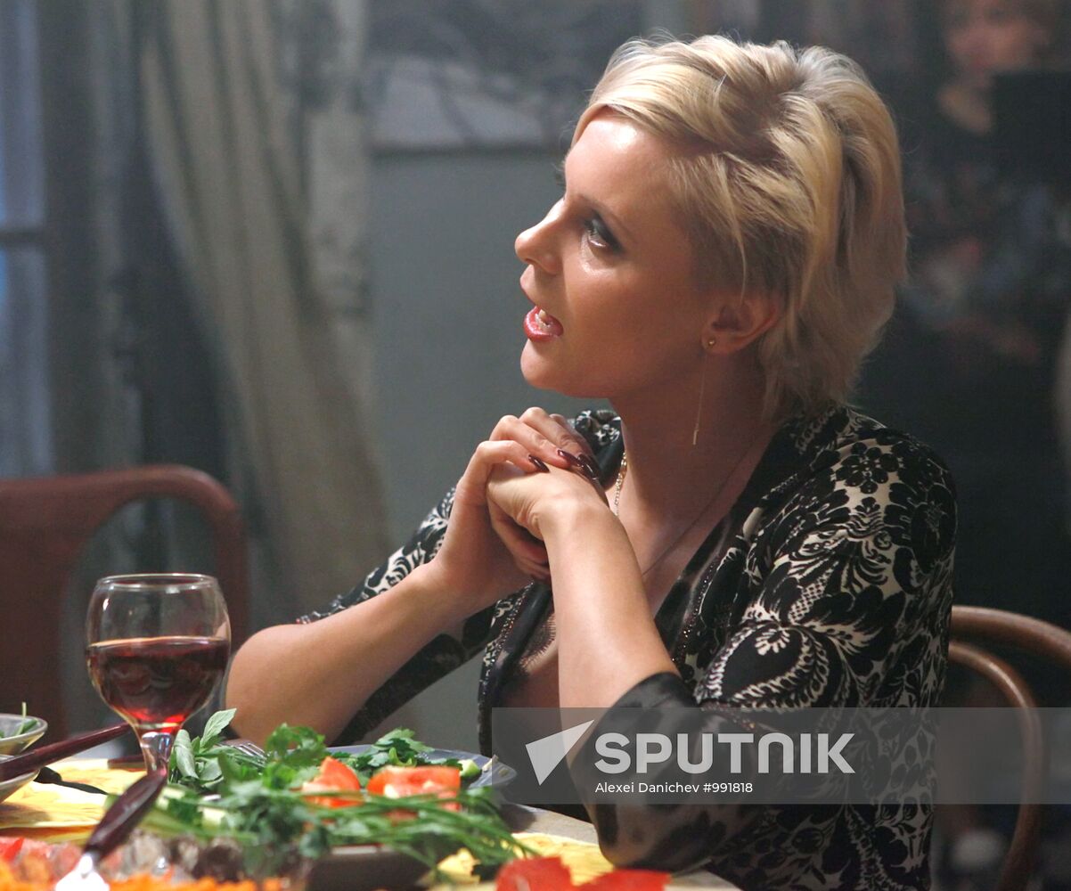 Shooting of Avdotya Smirnova's movie "Kokoko"