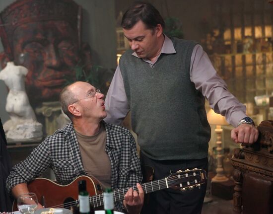 Shooting of Avdotya Smirnova's movie "Kokoko"