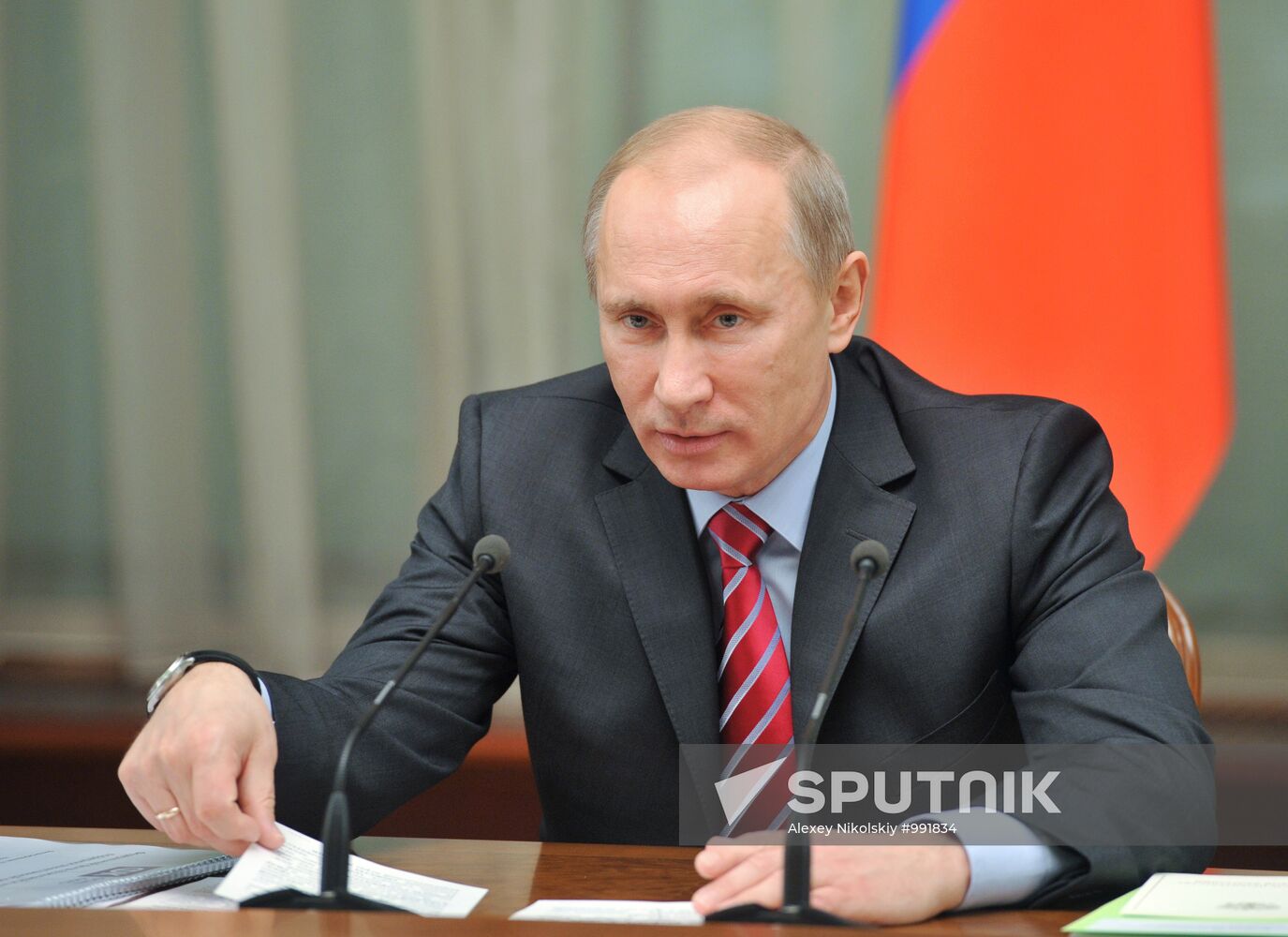 Vladimir Putin holds Government Council meeting