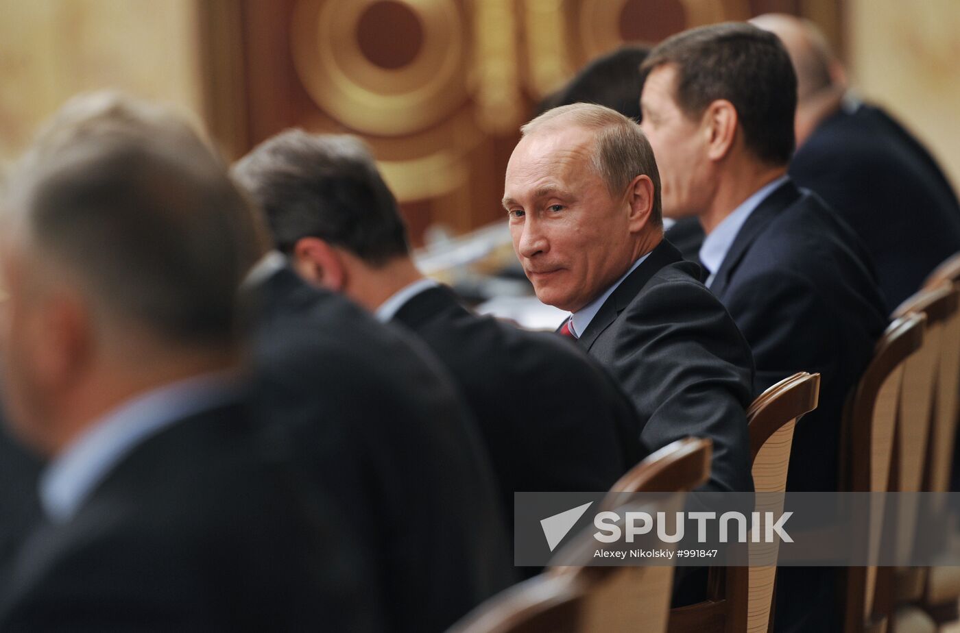 Vladimir Putin holds Government Council meeting