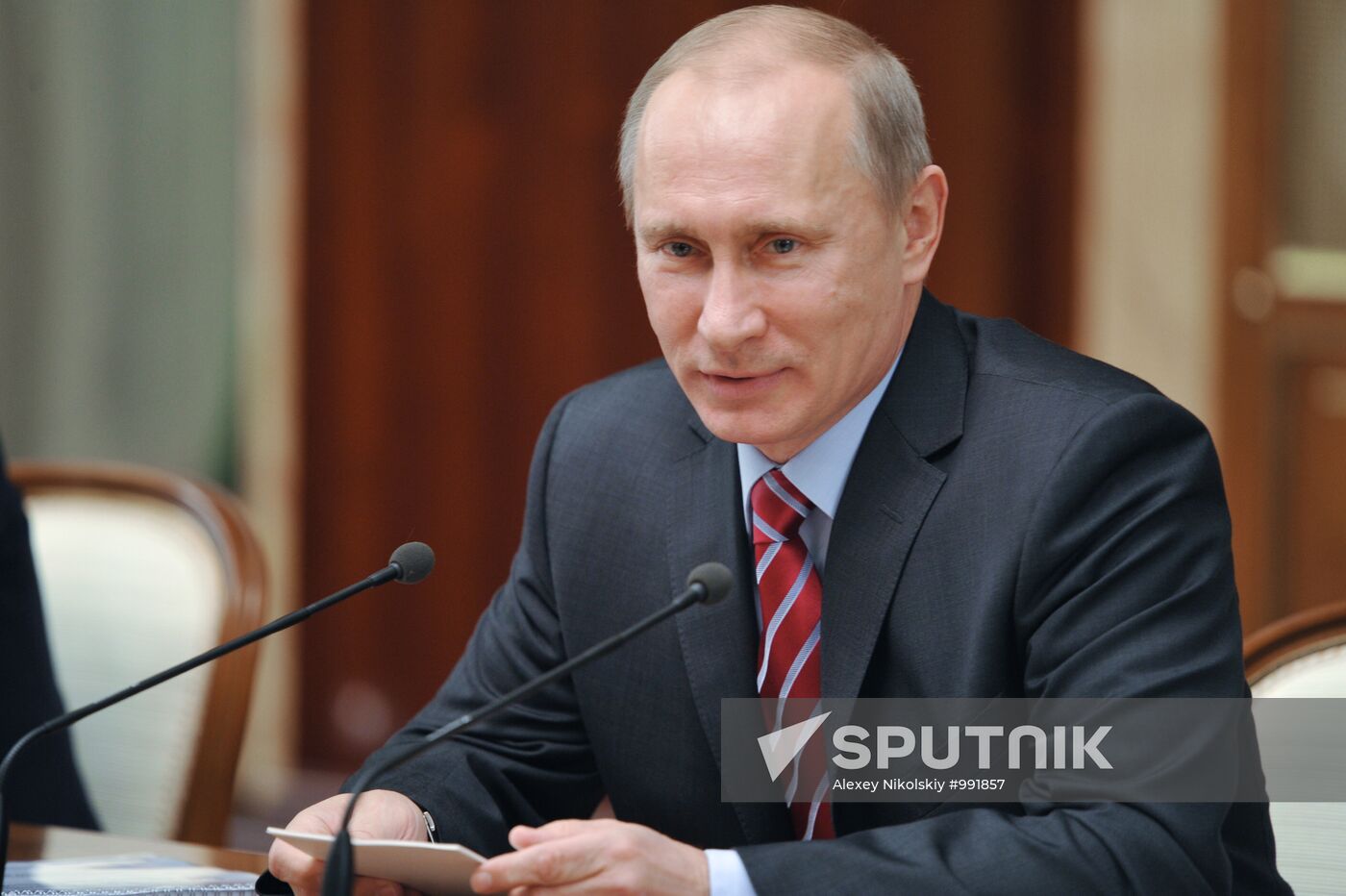 Vladimir Putin holds Government Council meeting