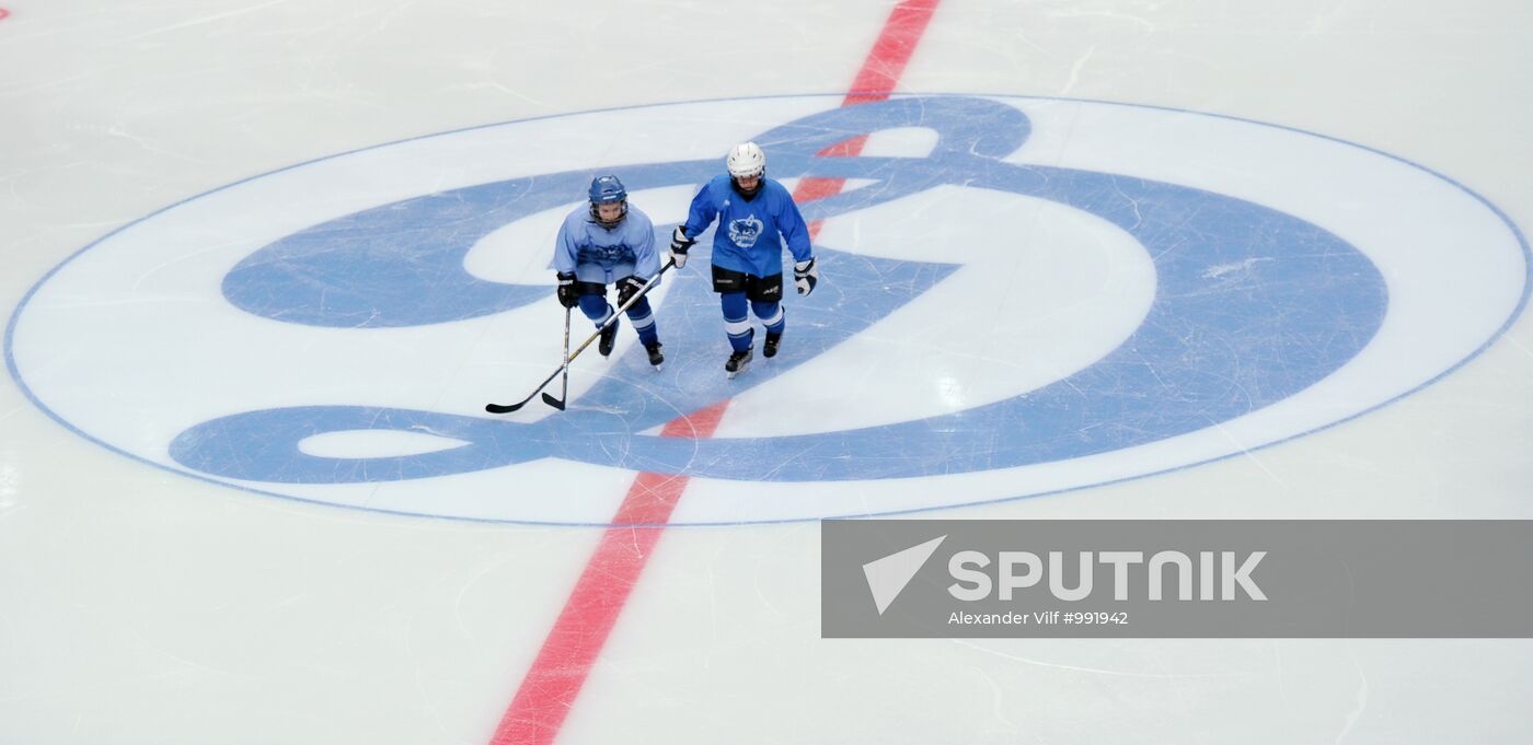 Ice Hockey. KHL. Dinamo vs. Ak Bars