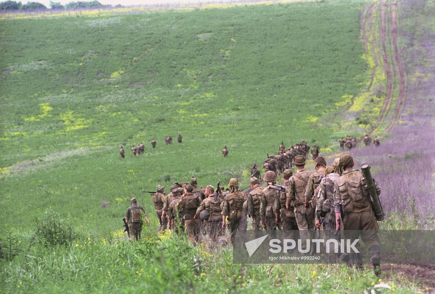 Combat operations in Chechnya