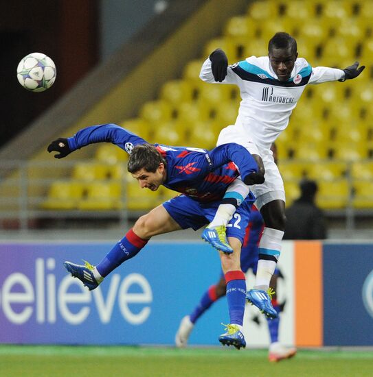 Football. Champions League. CSKA vs. Lille