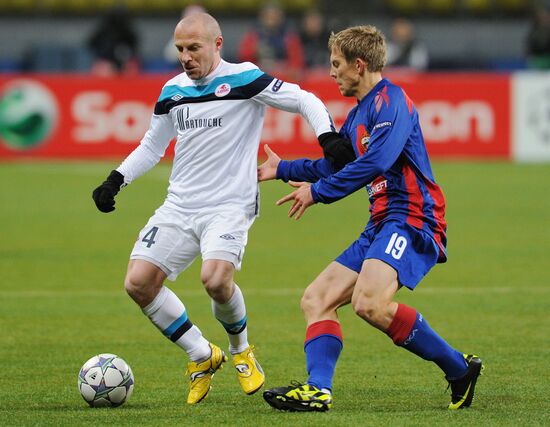 Football. Champions League. CSKA vs. Lille