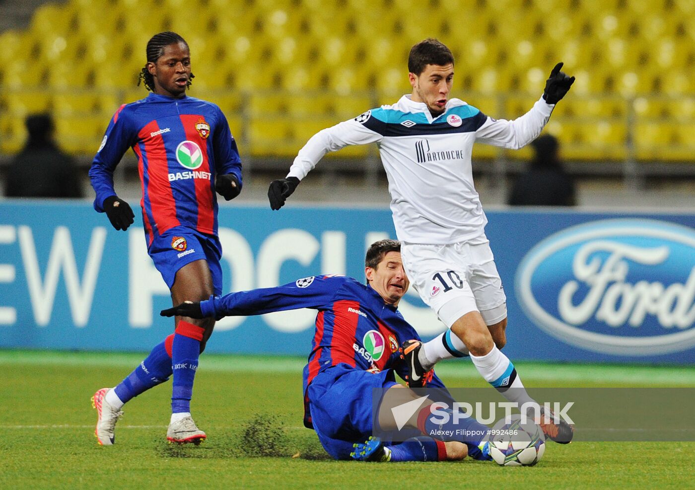Football. Champions League. CSKA vs. Lille